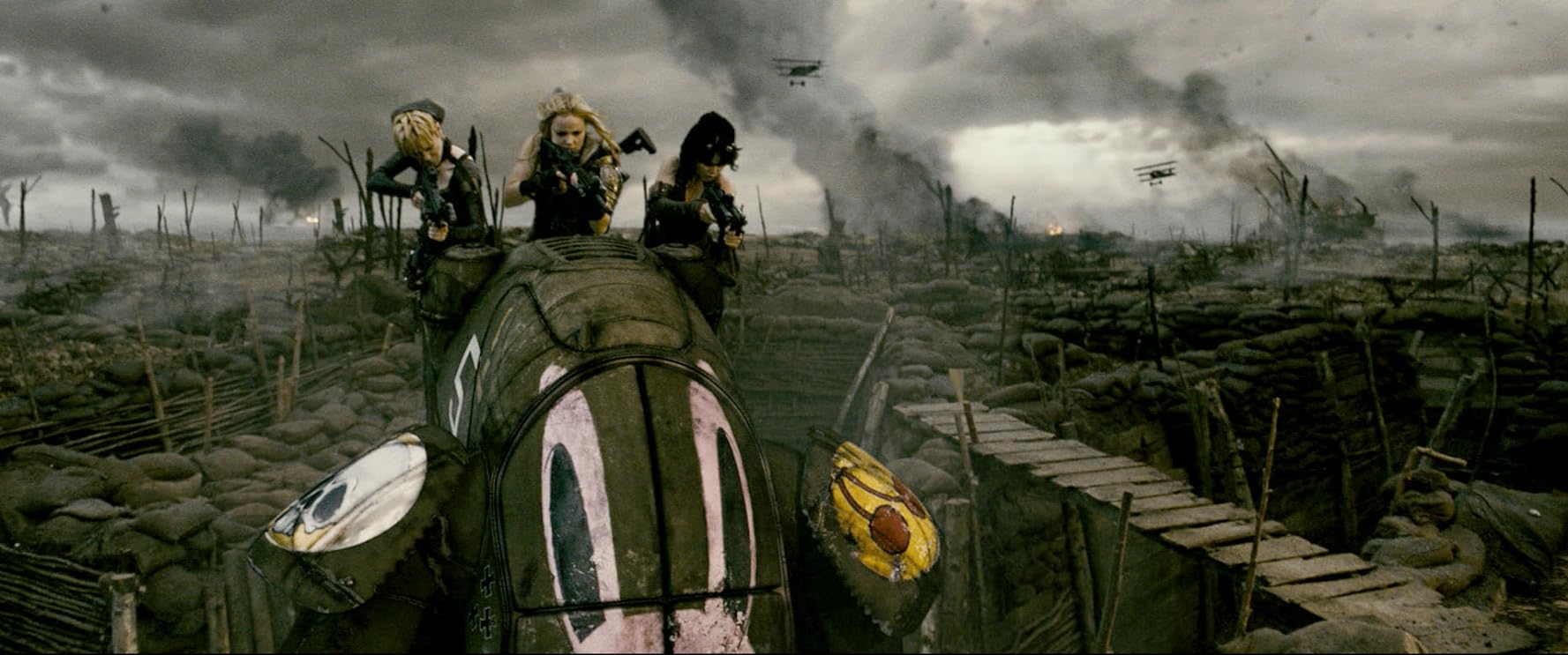 Abbie Cornish, Jena Malone, and Vanessa Hudgens in Sucker Punch (2011)